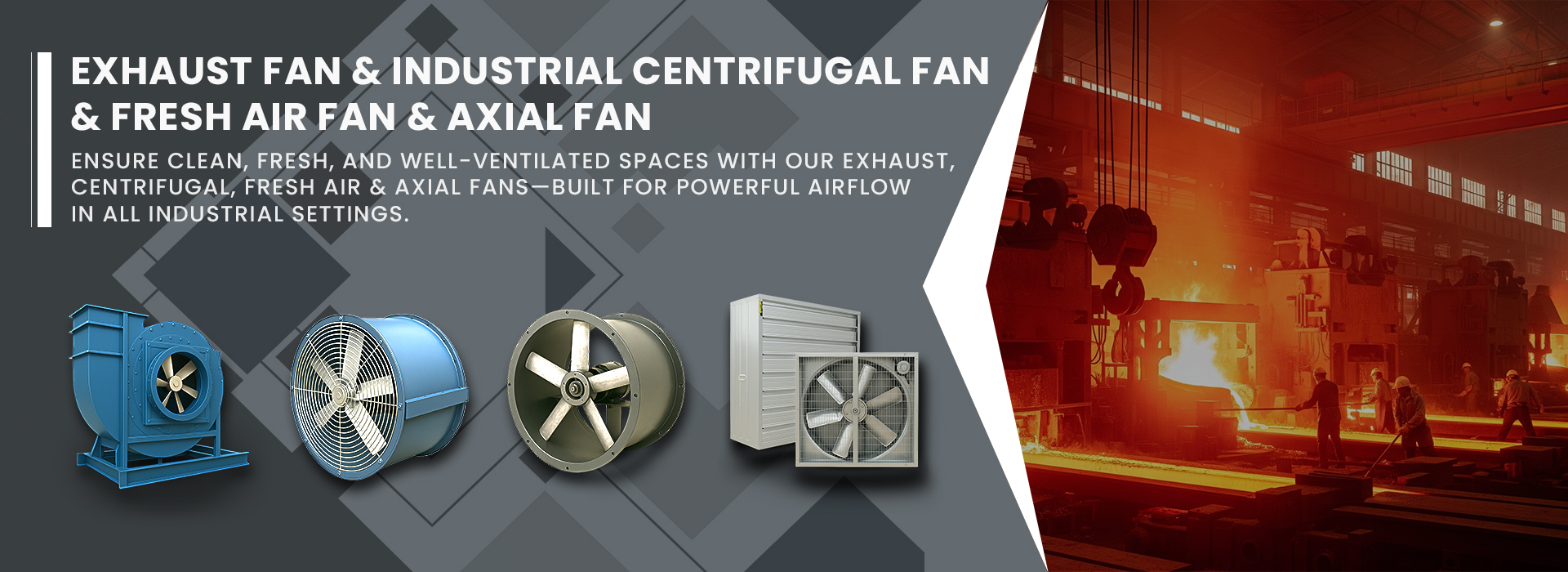 Fan Banner Gray